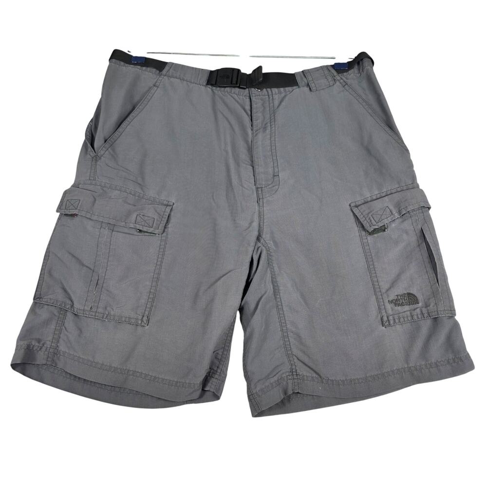 Men's The North Face Gray Cargo Shorts Size 38